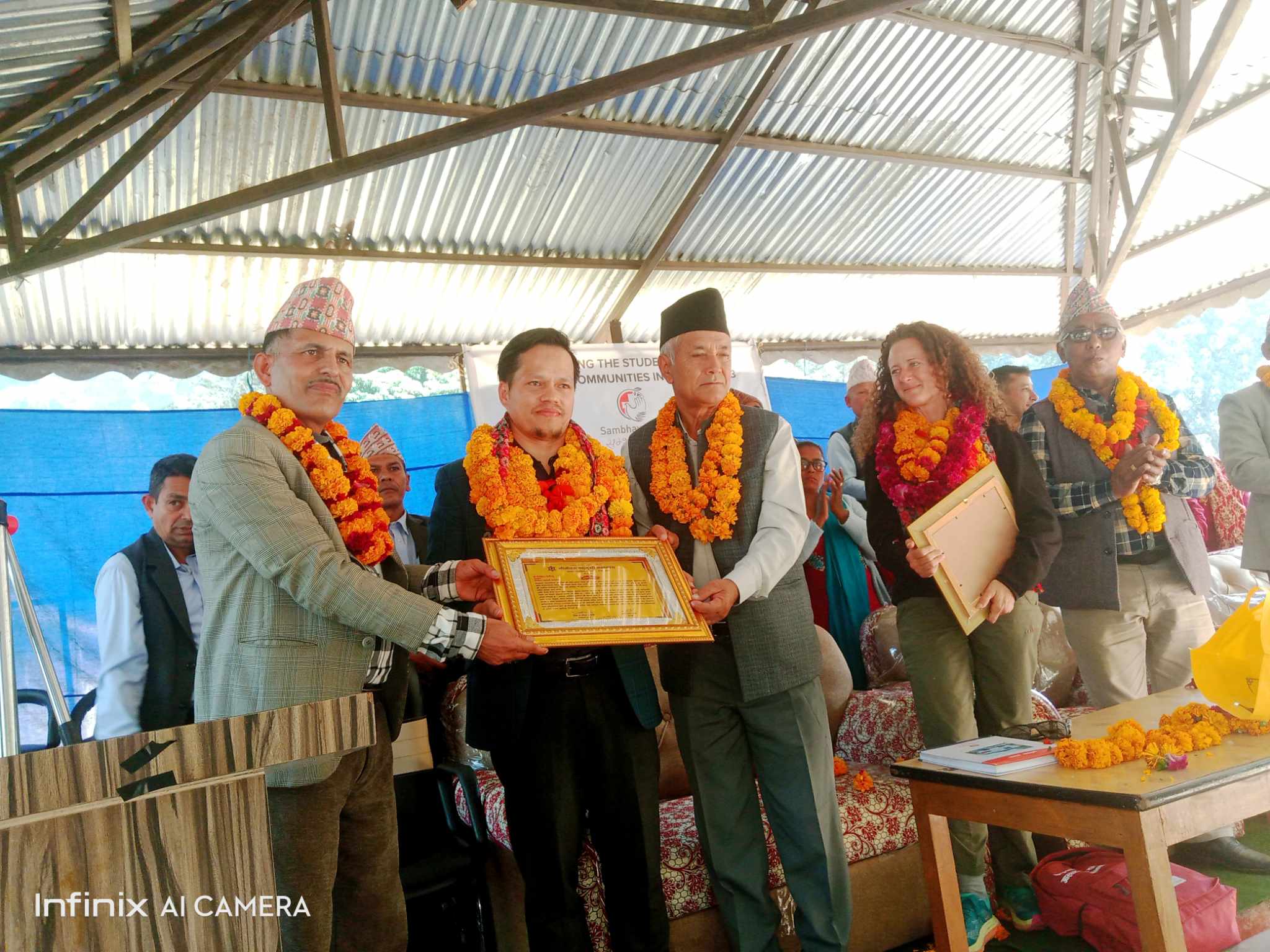 'सम्भव नेपाल'लाई गोरखामा सम्मान